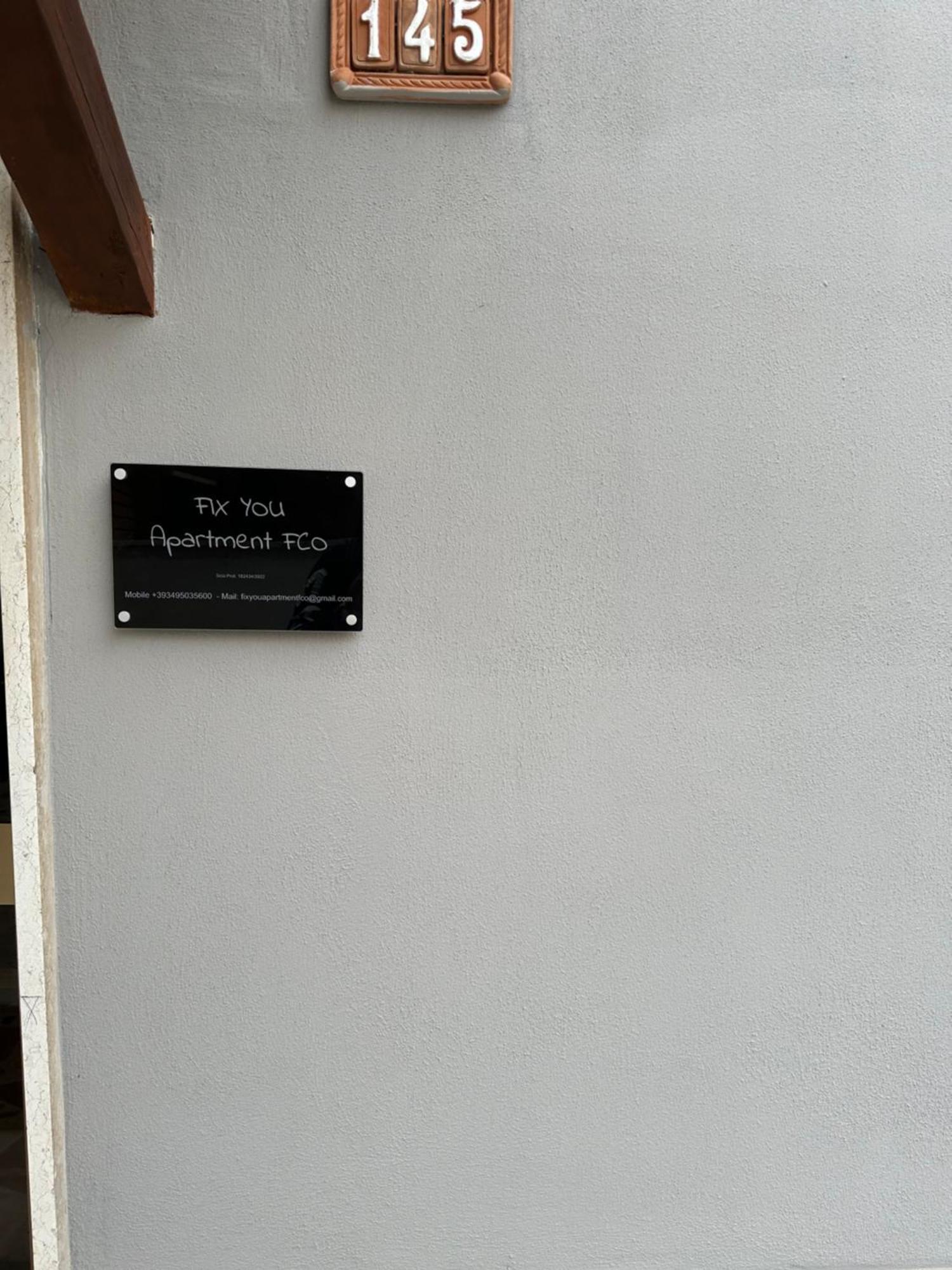Fix You Apartment Fco Fiumicino Exterior foto